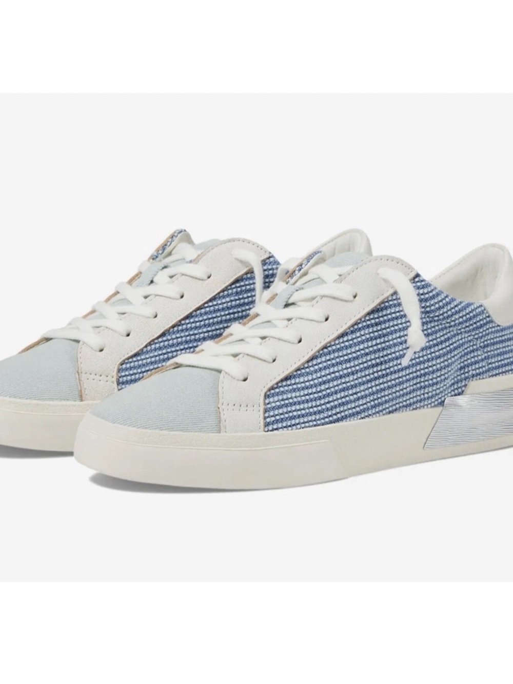 Dolce Vita Zina Blue Denim Sneakers